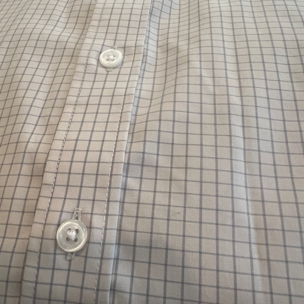 J.Crew Ludlow cotton dress shirt in gray tiny tile Men’s 15/33 Classic fit - Picture 2 of 7